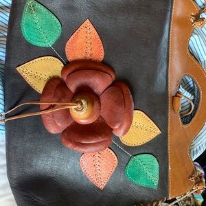 Cuban Leather Retro Purse